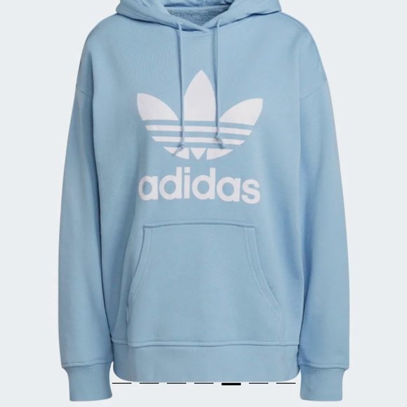 ADIDAS ADICOLOR TREFOIL HOODIE - Picture 1 of 8